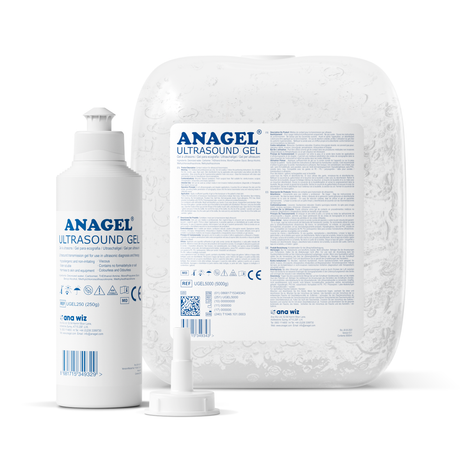 Ultrasound Transmission Gel - All Sizes Ultrasound Gel ANAGEL 5L