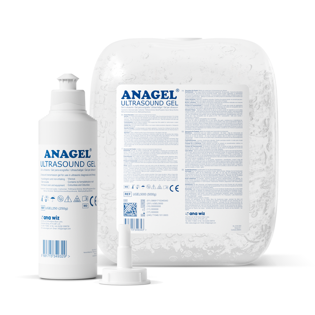 Ultrasound Transmission Gel - All Sizes Ultrasound Gel ANAGEL 5L