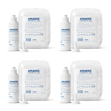 IPL / Laser Transmission Gel - All Sizes Cosmetic Gel ANAGEL 5L x 4