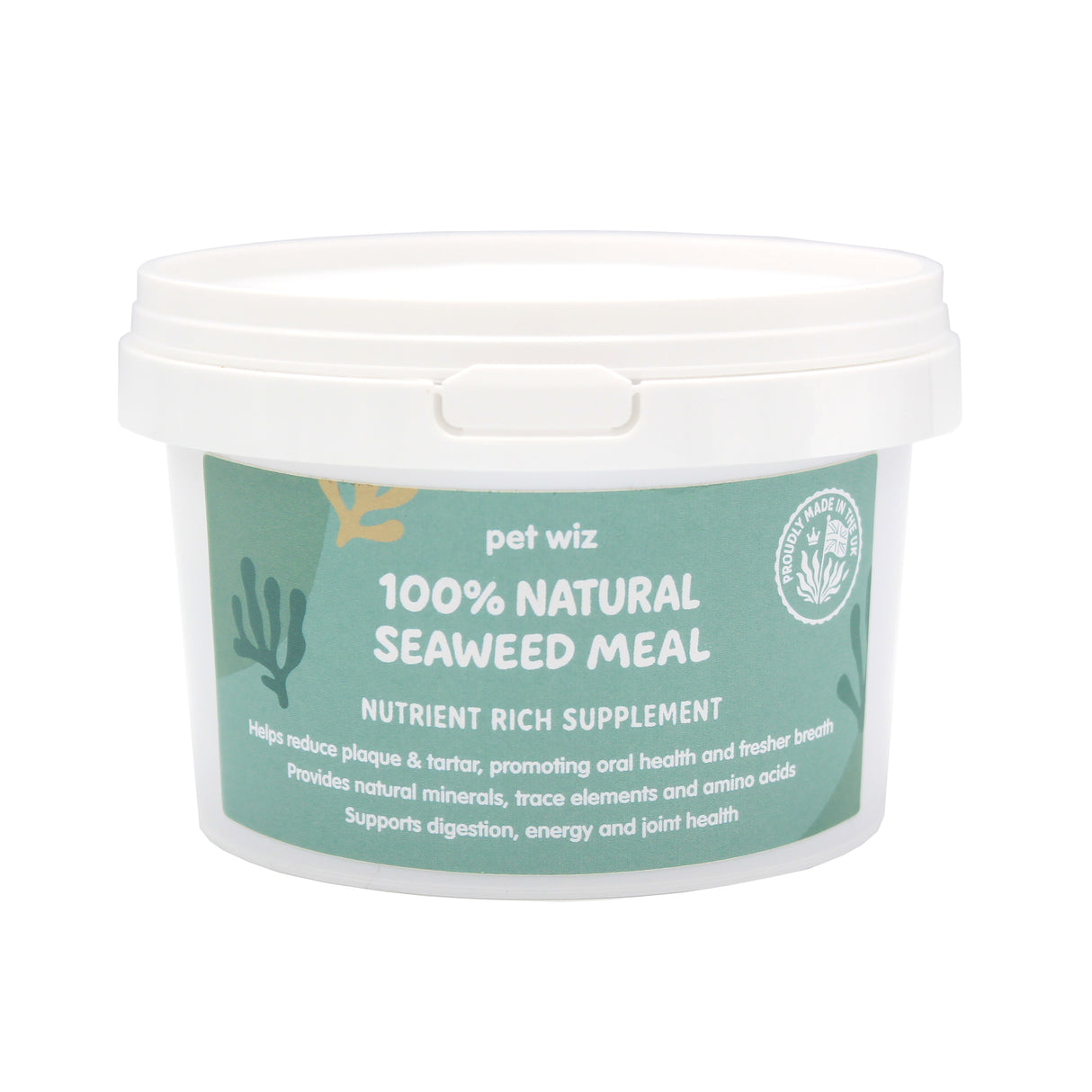 100% Organic Seaweed Meal Supplements Pet Wiz 250g