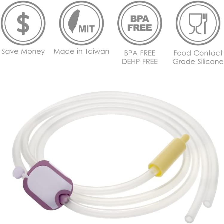 Tubing Compatible with Elvie Stride Pump Tubing & Connectors Maymom