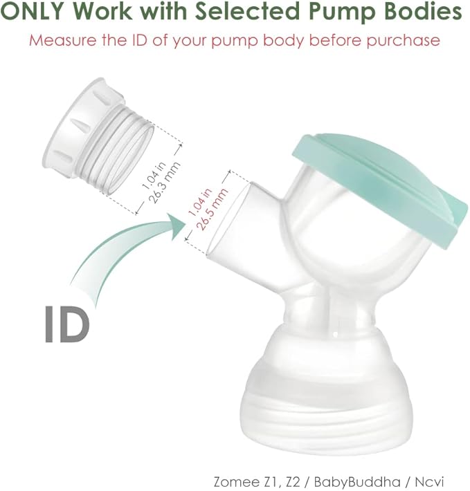 MyFit Shield & Converter (2pc) – Zomee Body, NCVI & Baby Buddha Compatible Shields & Inserts Maymom