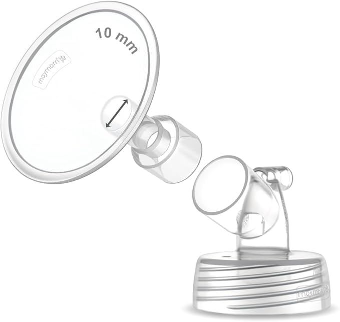 Wide Neck Pump Parts (2pc) – Compatible with Spectra S1/S2 Shields & Inserts Maymom 10mm