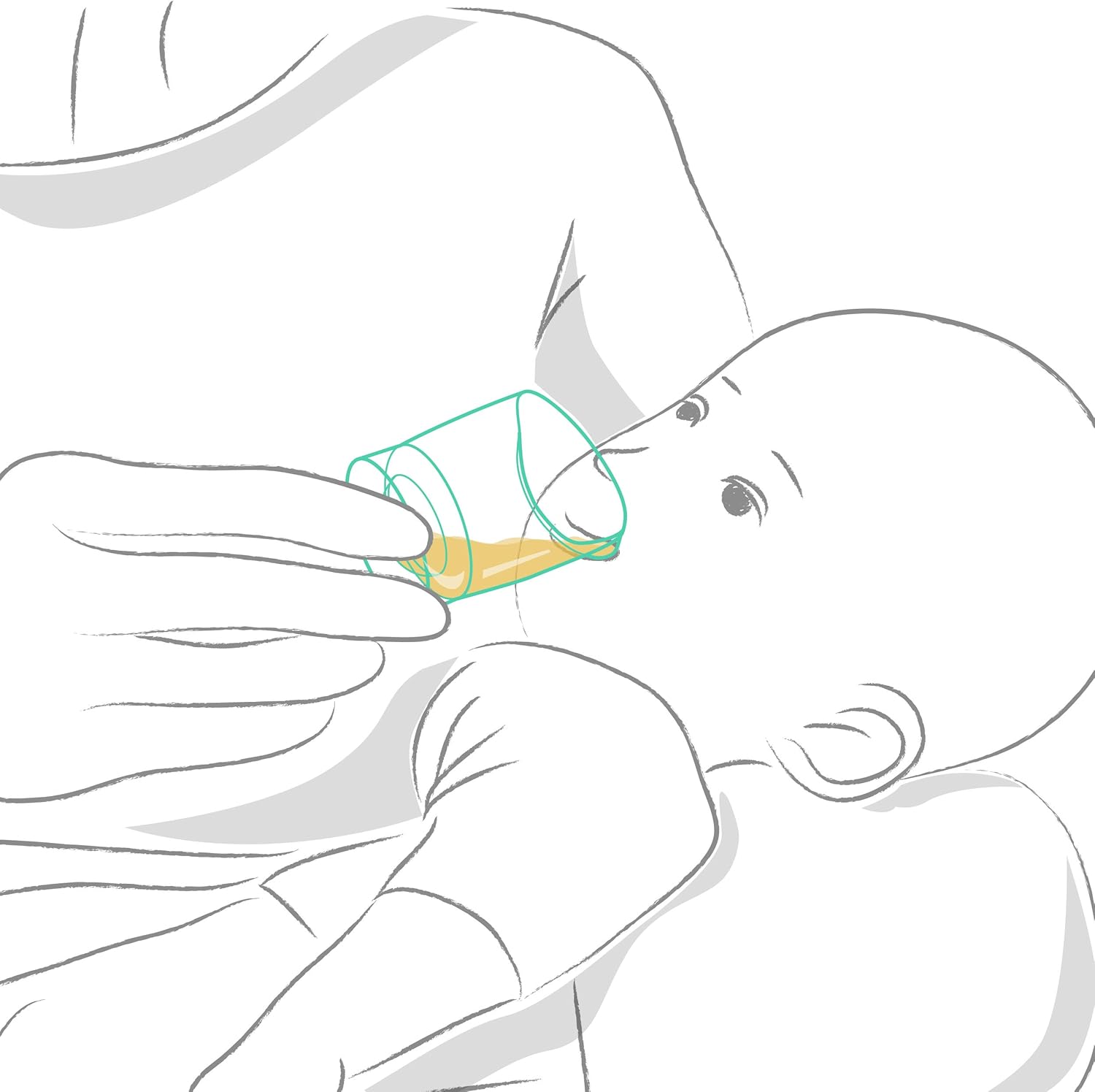 Baby Feeding Cups: Disposable & Reusable for Infant Milk Collection Milk Storage Maymom