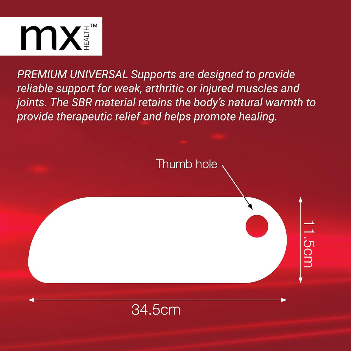 Neoprene Wrist Support, Adjustable Size (S,M,L) Wrist Support MX Health