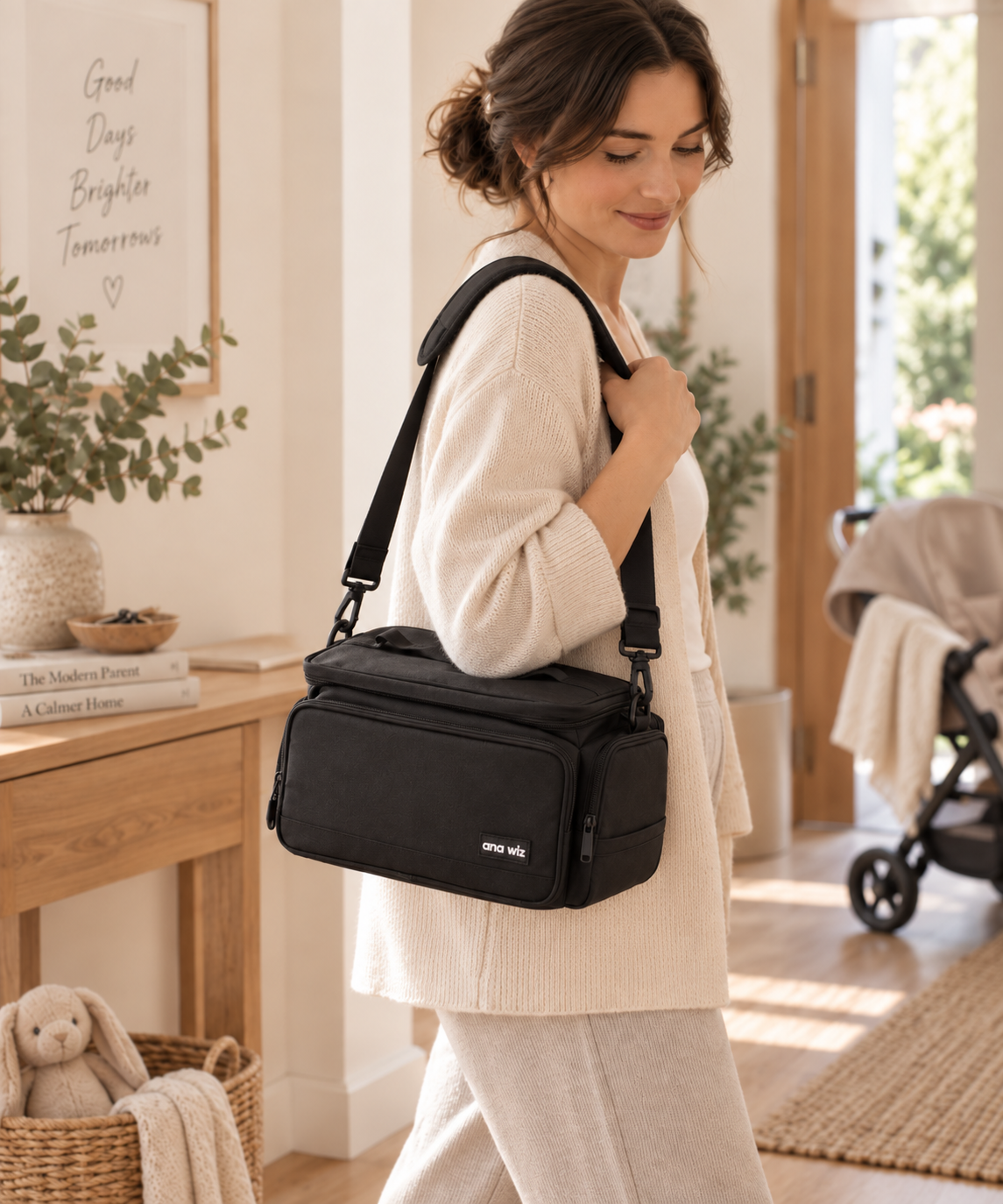 Spectra S1 & S2 Breast Pump Carry Bag with Removable Cooler Bag Adapters & Extras Ana Wiz