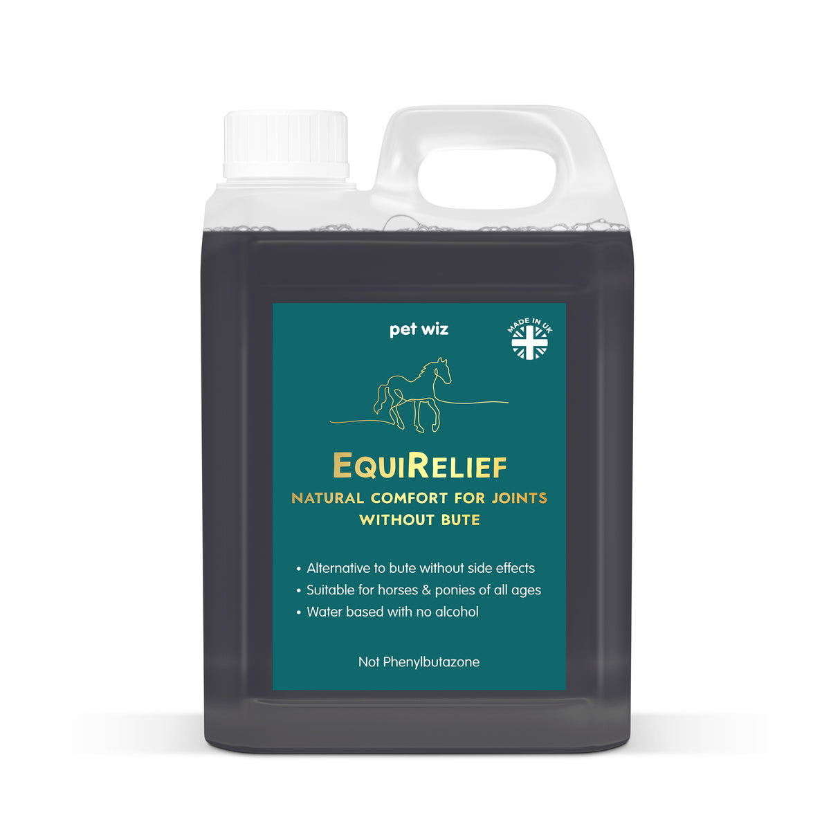 EquiRelief – Natural Joint Comfort, Bute-Free Supplements Pet Wiz 2.5L