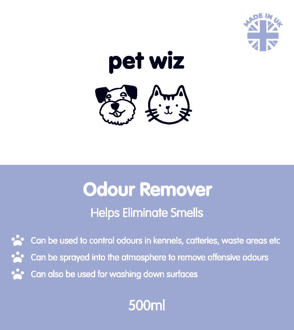 Odour Remover - 500ml Cleaning Pet Wiz