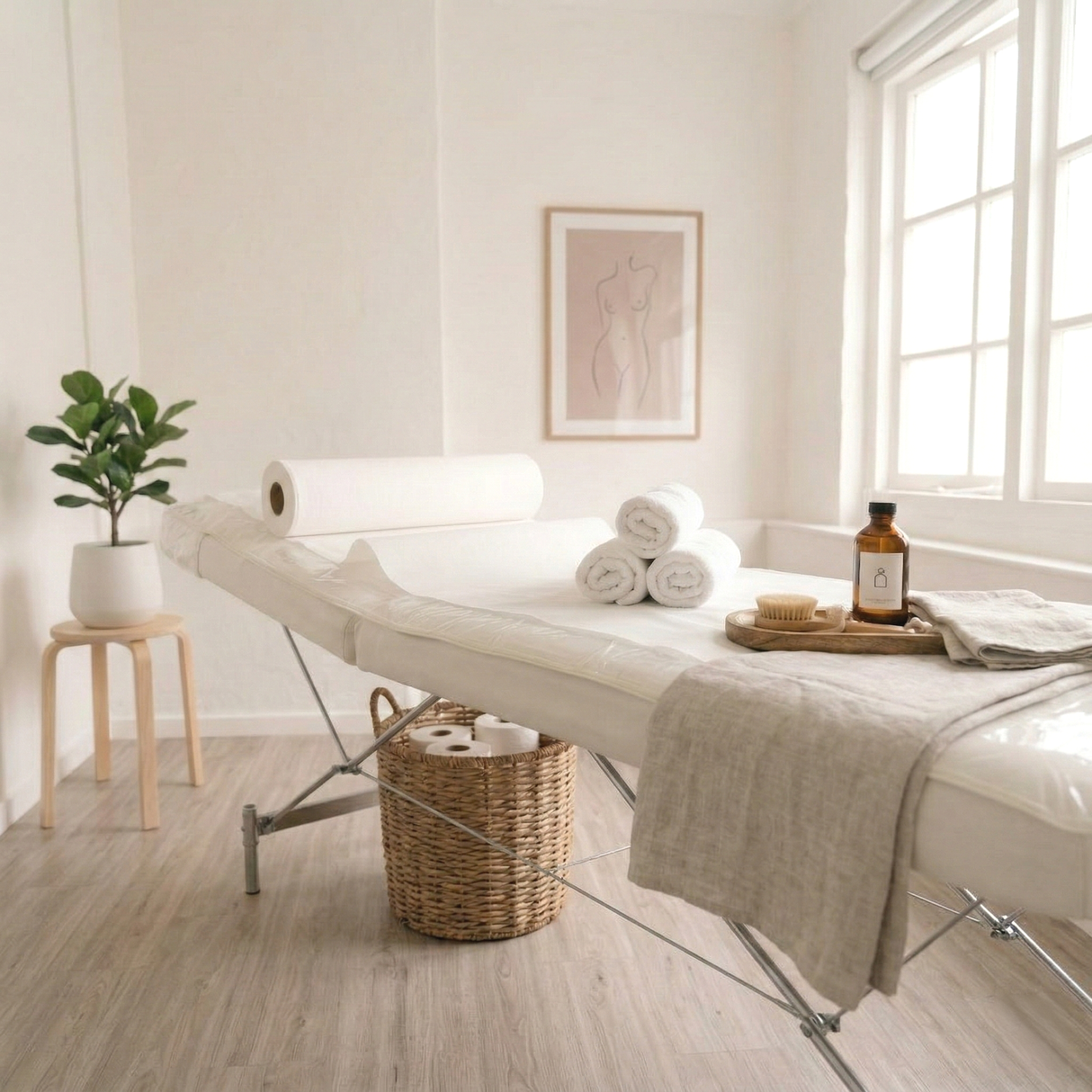 Couch Roll / Hygiene Roll - White Couch Roll / Hygiene Roll ANAGEL