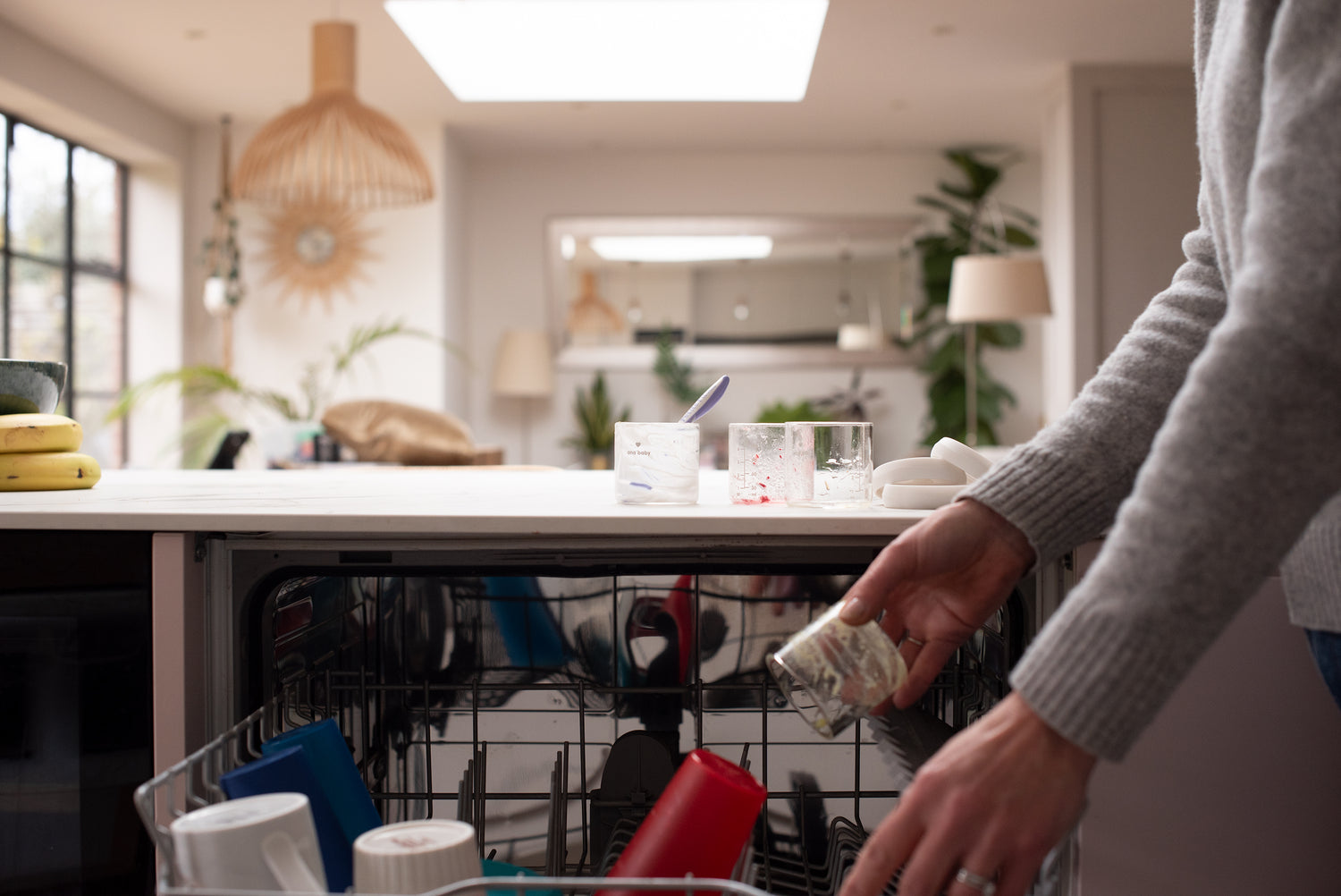 Premium Glass Food Airtight Containers with Silicone Lids for Weaning, Pack of 4, 120ml Baby Feeding Ana Baby