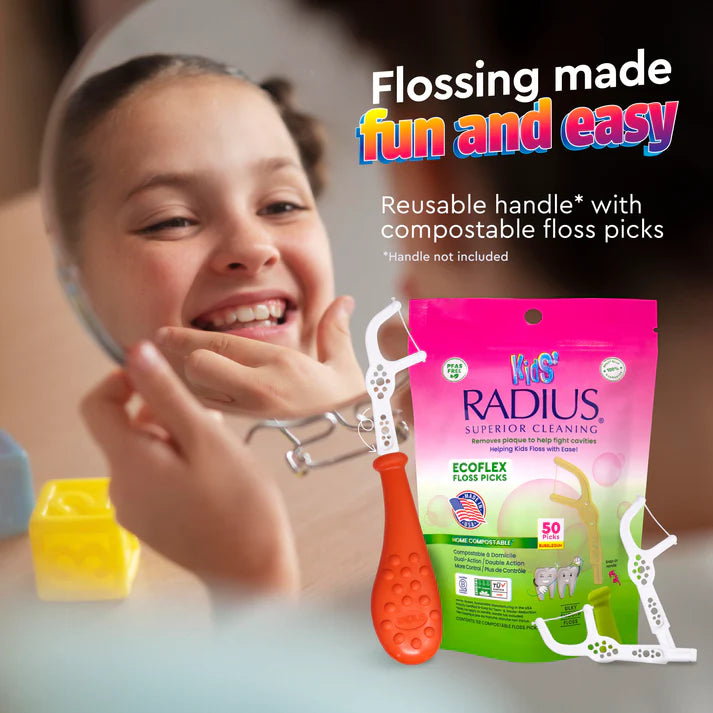 EcoFlex Floss Pick Dental Floss RADIUS