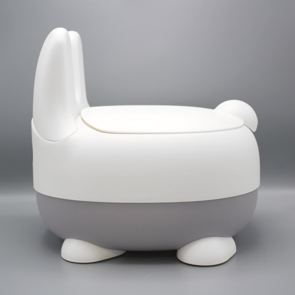 Bunny Training Potty with Back Rest, Removable Bowl & Lid Potty Training ana baby   