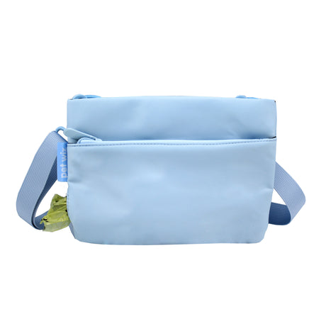 Waterproof Crossbody Dog Walking Bag  Pet Wiz Blue