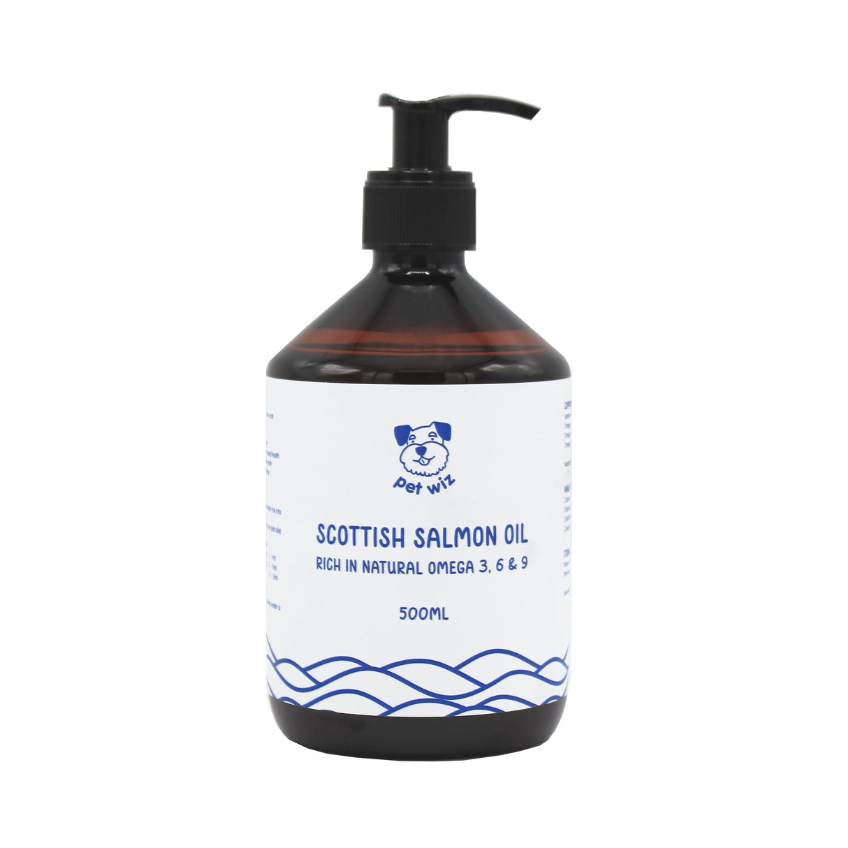 Scottish Salmon Oil for Pets (500ml) Supplements Pet Wiz
