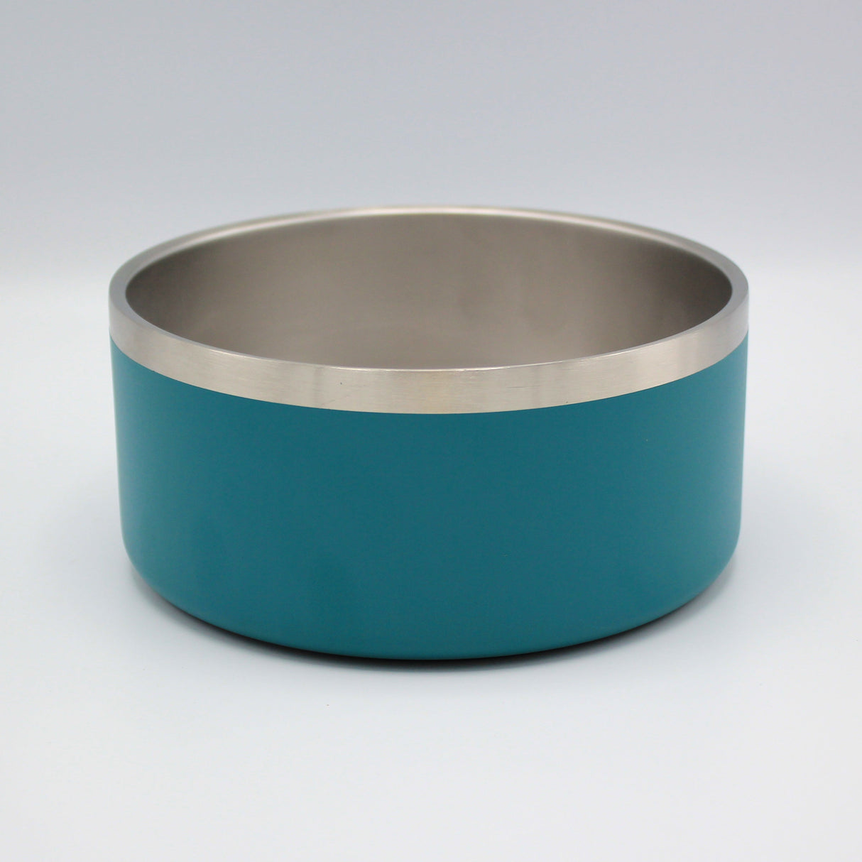 Stainless Steel Double Walled Bowl Feeding Pet Wiz