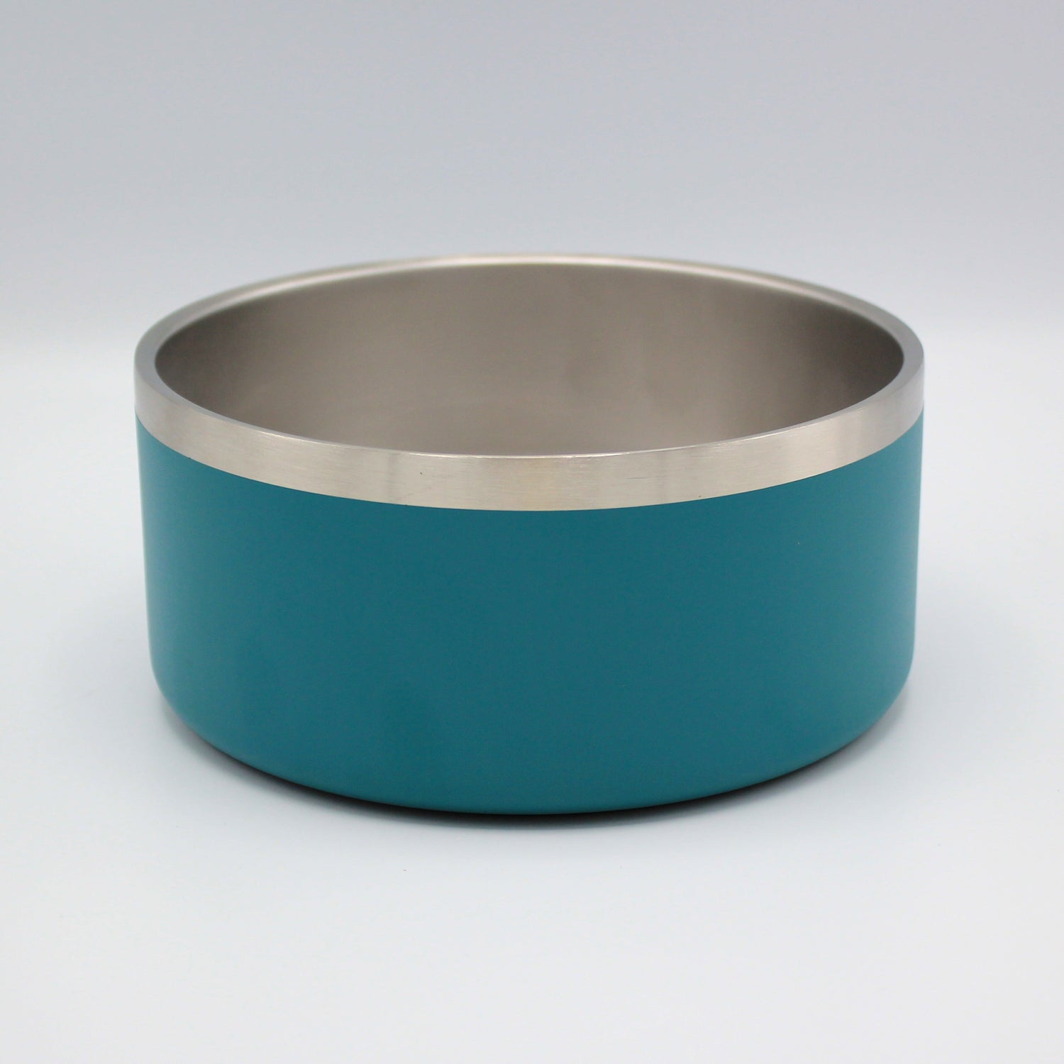 Stainless Steel Double Walled Bowl Feeding Pet Wiz
