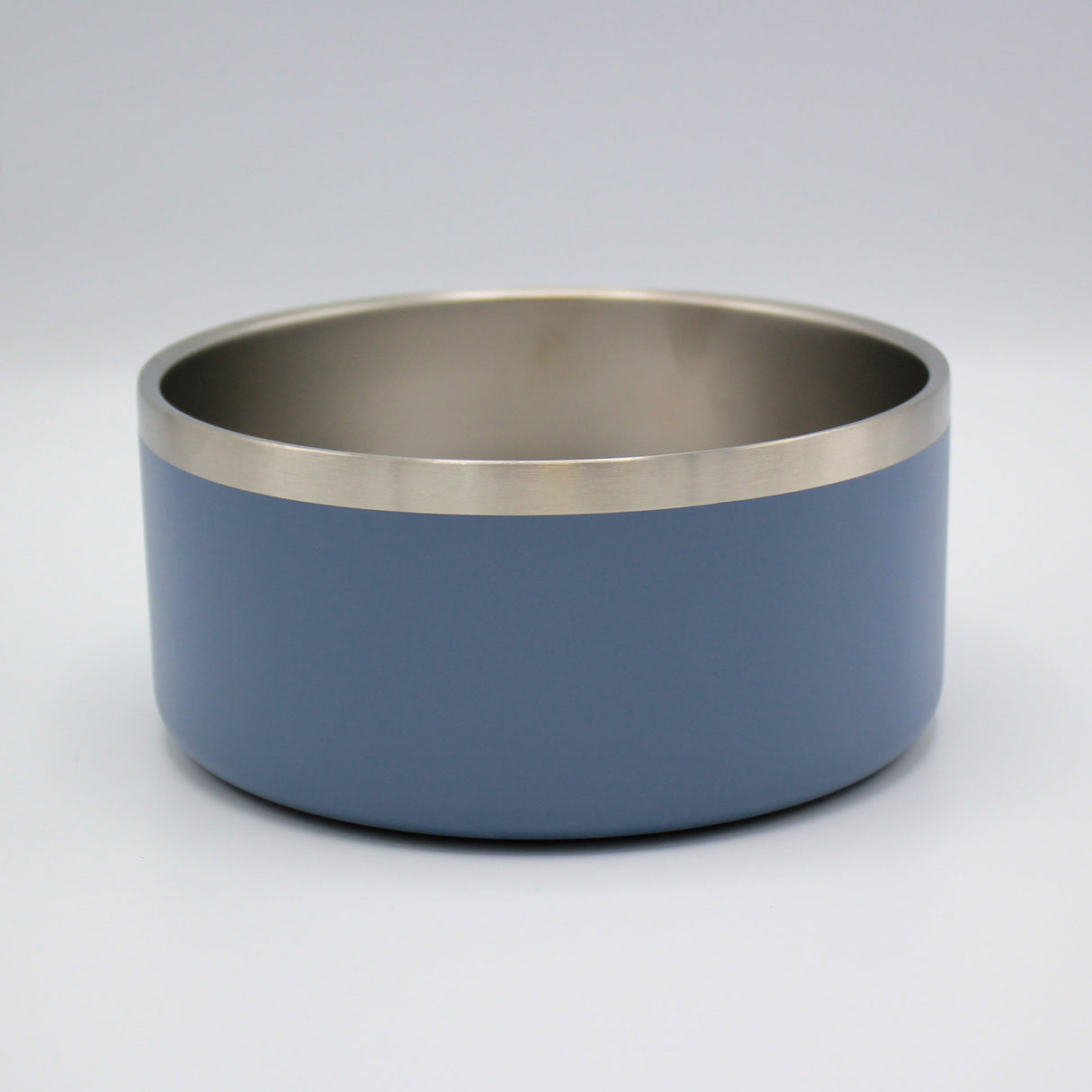 Stainless Steel Double Walled Bowl Feeding Pet Wiz