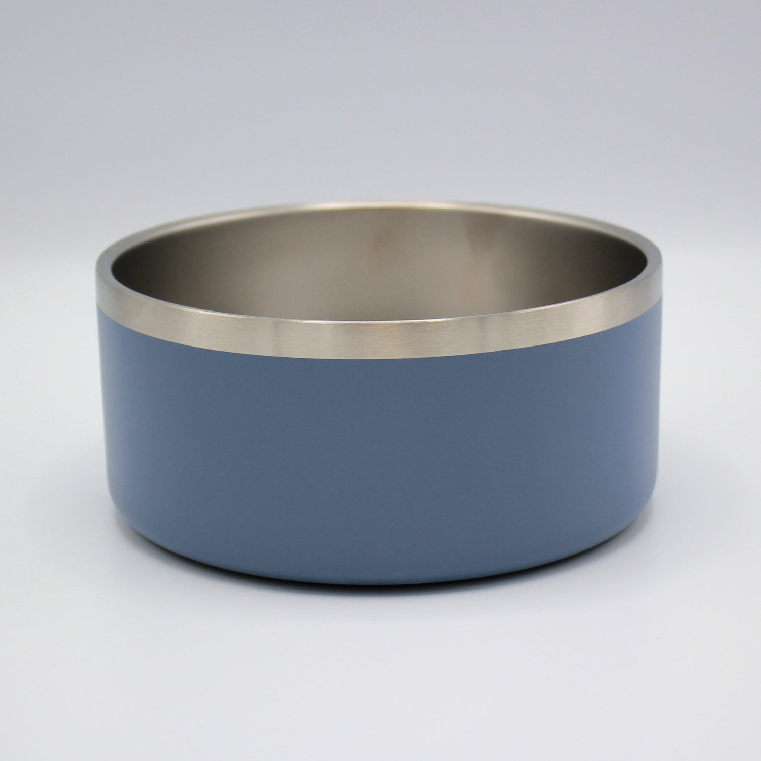 Stainless Steel Double Walled Bowl Feeding Pet Wiz