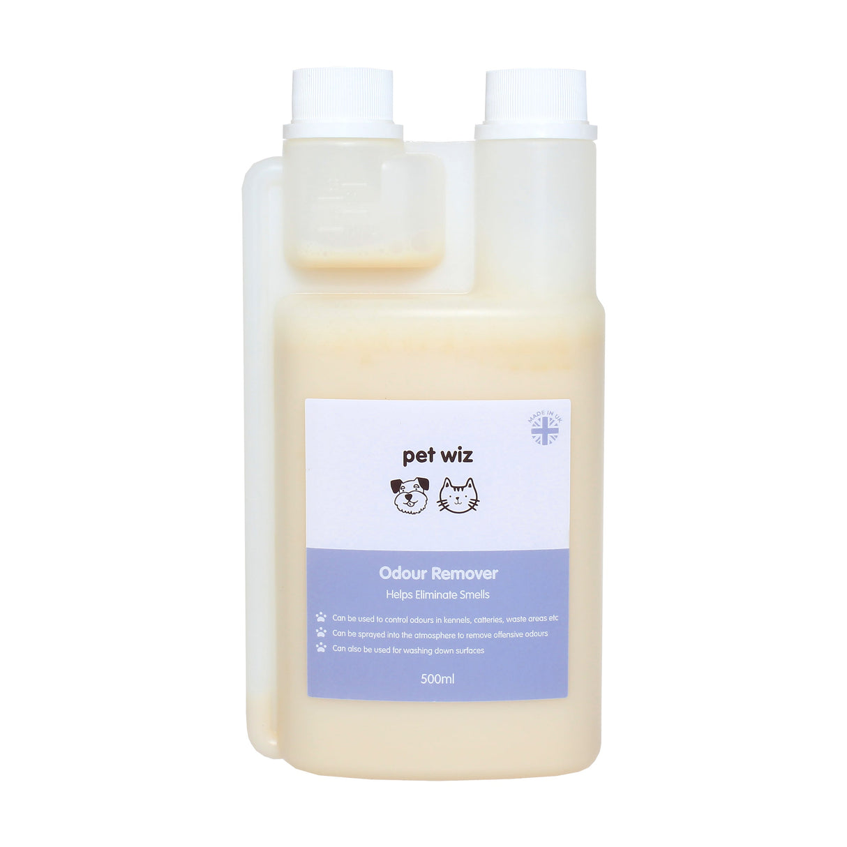 Odour Remover - 500ml Cleaning Pet Wiz