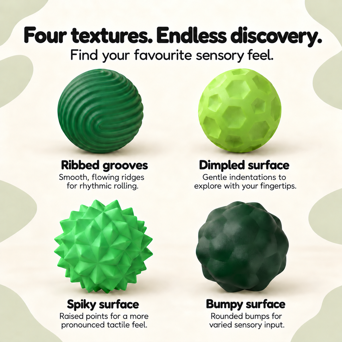 Magnetic Sensory Fidget Balls Neuro Wiz