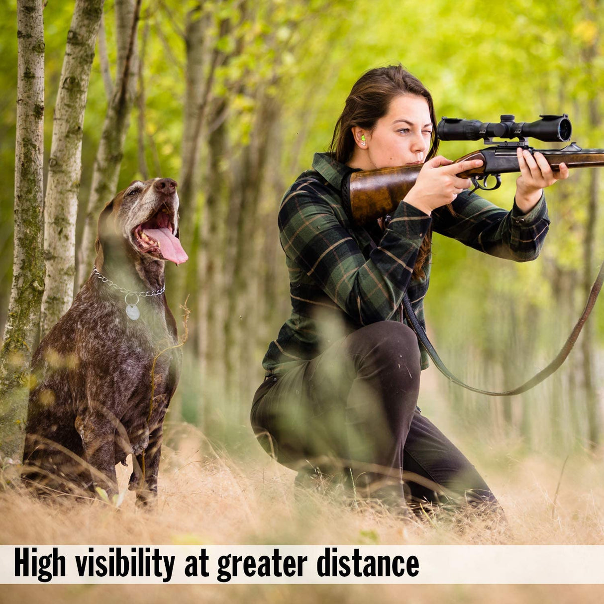 Shooters Hi Viz Soft Foam (7-Pair) Earplugs with Free Travel Case Earplugs Mack's