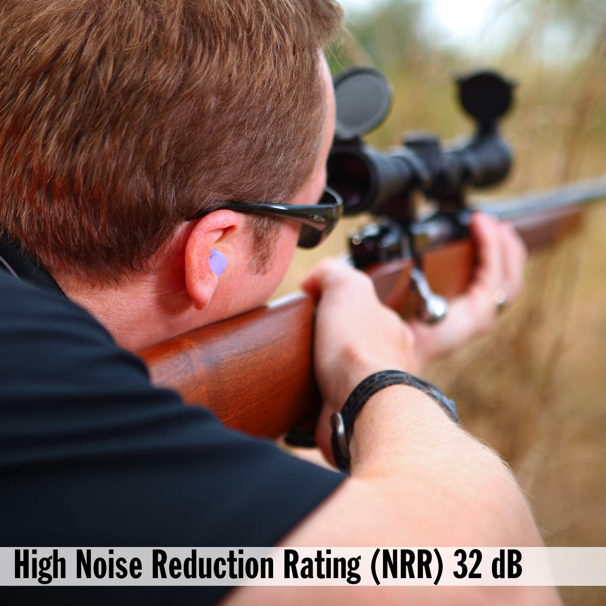 Slim Fit Soft Foam Shooting Earplugs, 7 Pair with Travel Case – Small Ear Plugs for Hunting, Tactical, Target, Skeet and Trap Shooting Earplugs Mack's