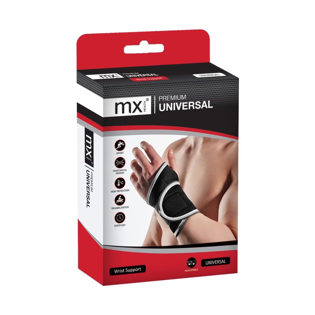 Neoprene Wrist Support, Adjustable Size (S,M,L) Wrist Support MX Health