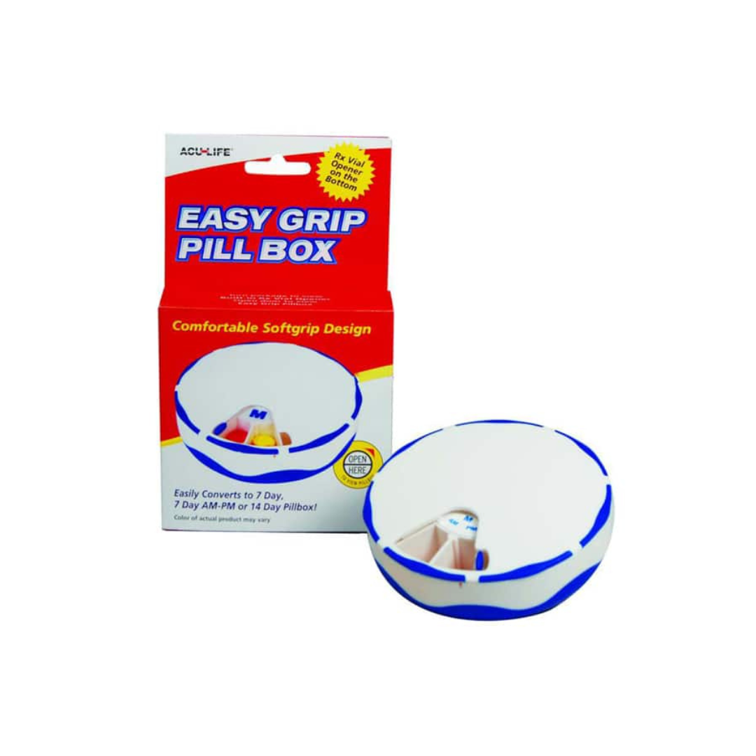 Easy Grip Pill Box Pill Box ACU-LIFE