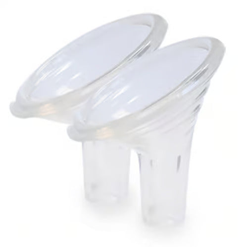 Pumpin' Pal Angled Breast Pump Flanges - 2X-Small: 10mm-14mm Shields & Inserts Pumpin' Pal