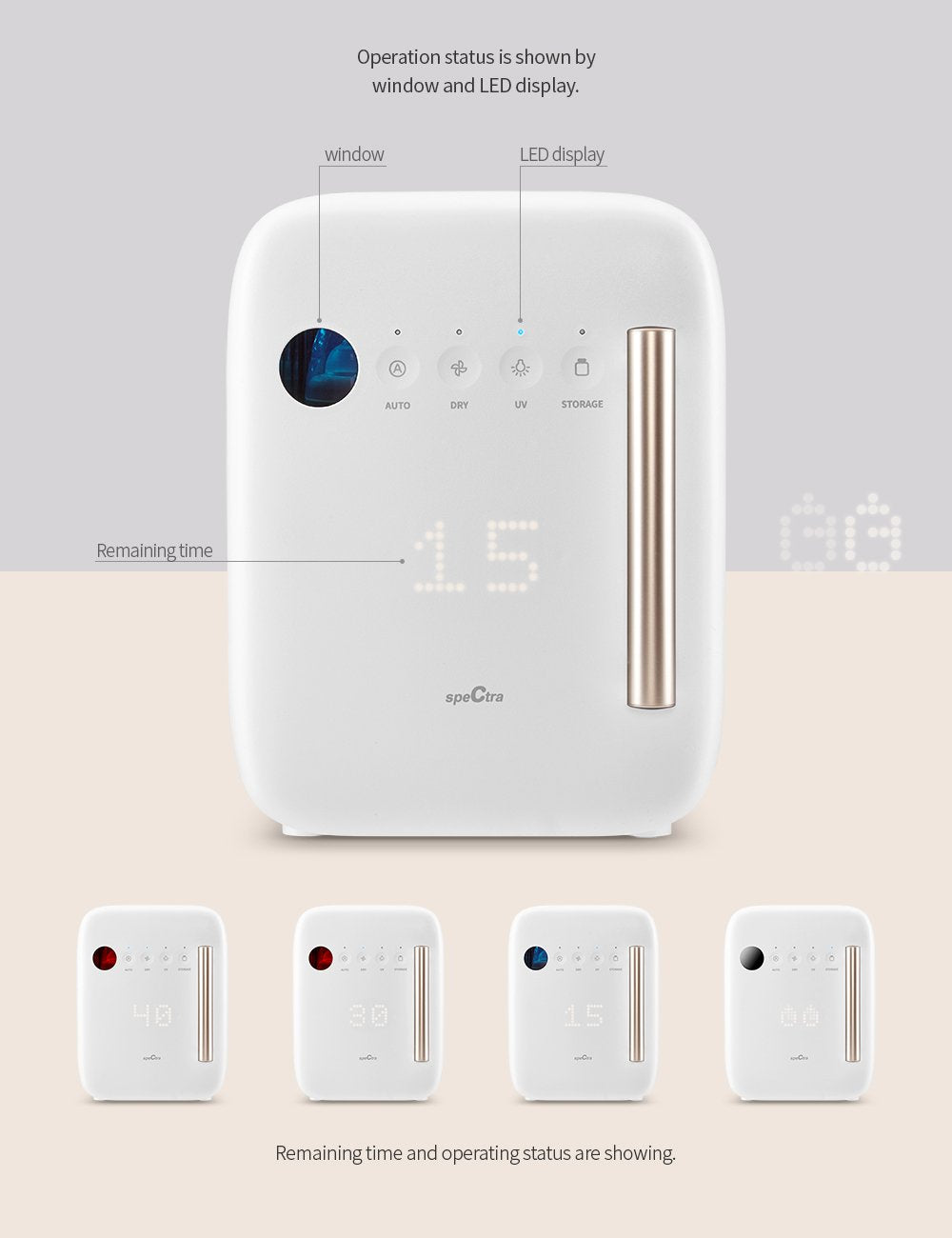 Spectra Ultraviolet Bottle Steriliser Sterilisers Spectra