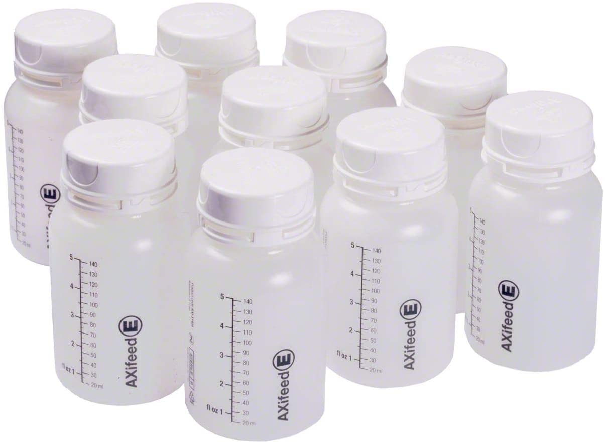 EBM EBreast Milk Storage Bottles, 140 ml - Multipack Milk Storage AXifeed