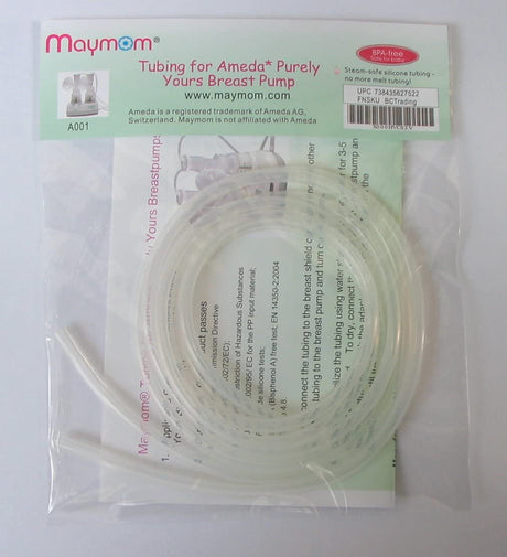 Replacement Tubing for Ameda Purely Yours Breast Pump, Retail Pack, 2 Tubes/Pack Tubing & Connectors Maymom