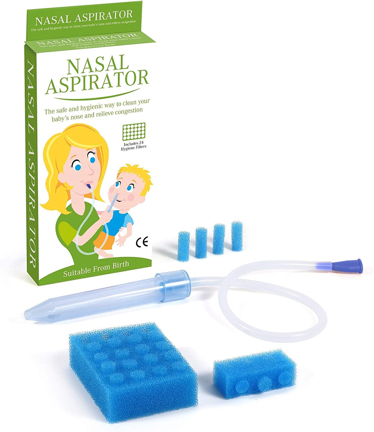 Baby Nasal Aspirator with Hygienic Filters SSWA Co. Ltd