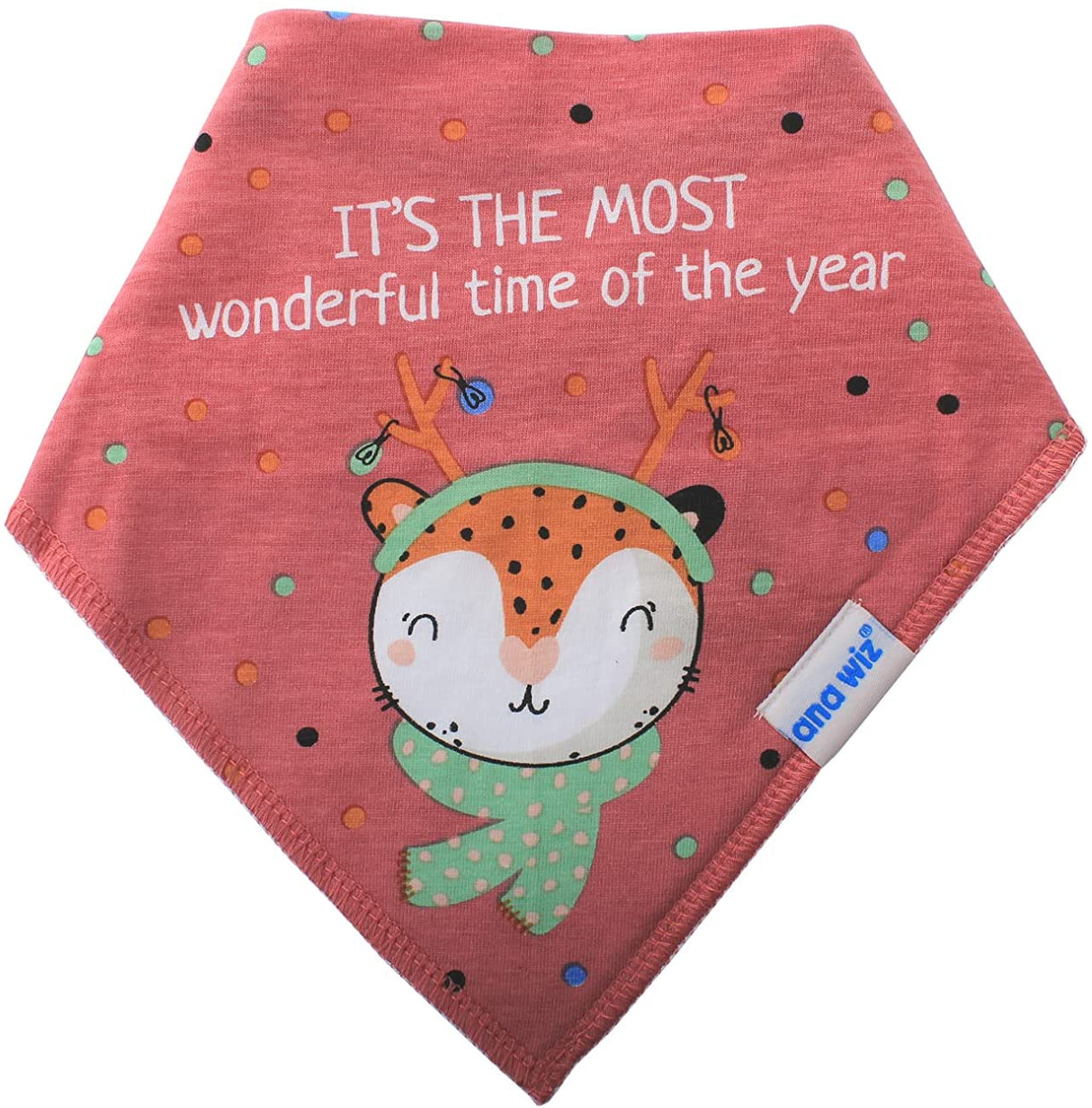 Baby Bandana Bibs (Pack of 5) Baby Bandana Bibs Ana Wiz