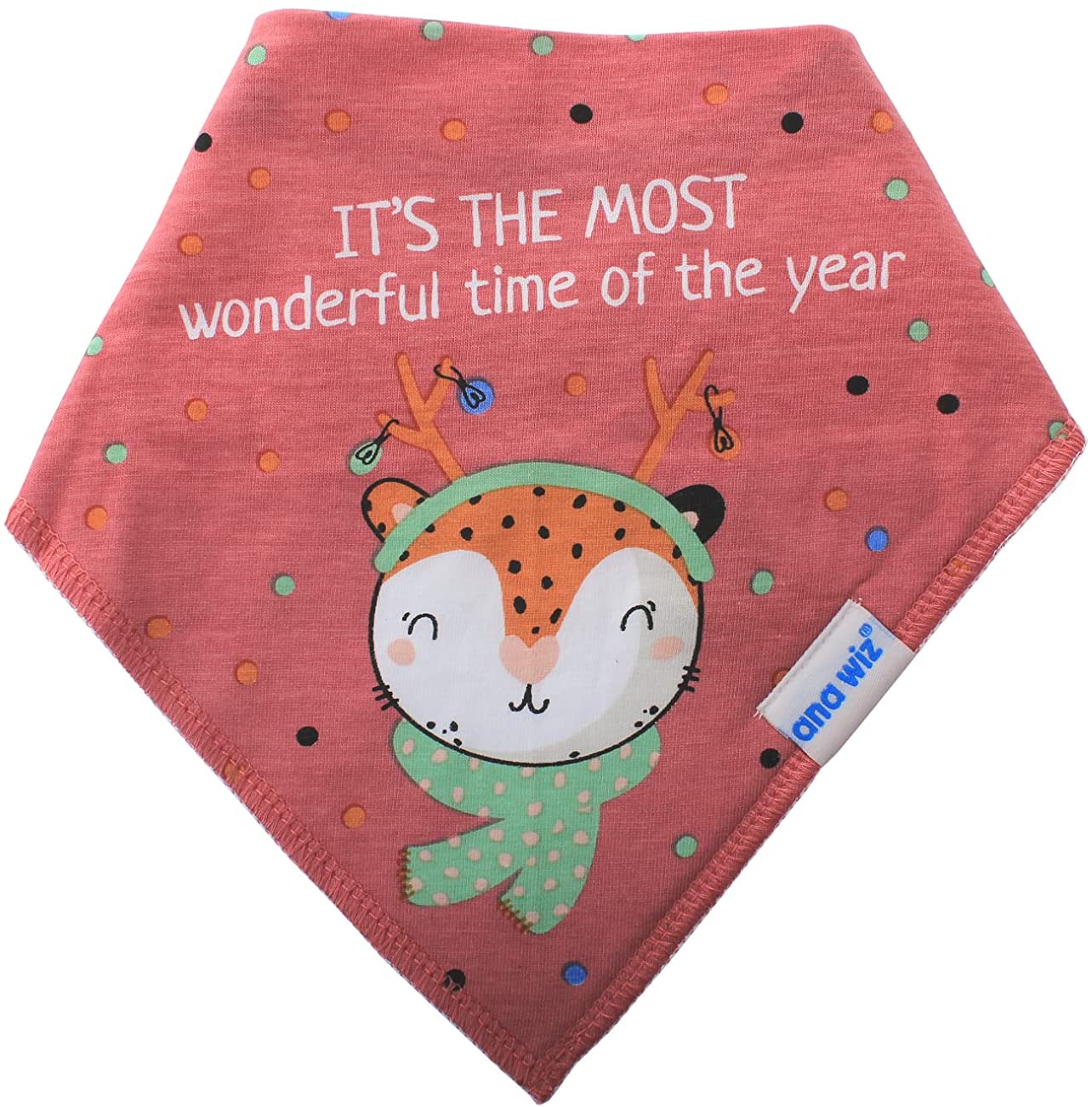 Baby Bandana Bibs (Pack of 5) Baby Bandana Bibs Ana Wiz