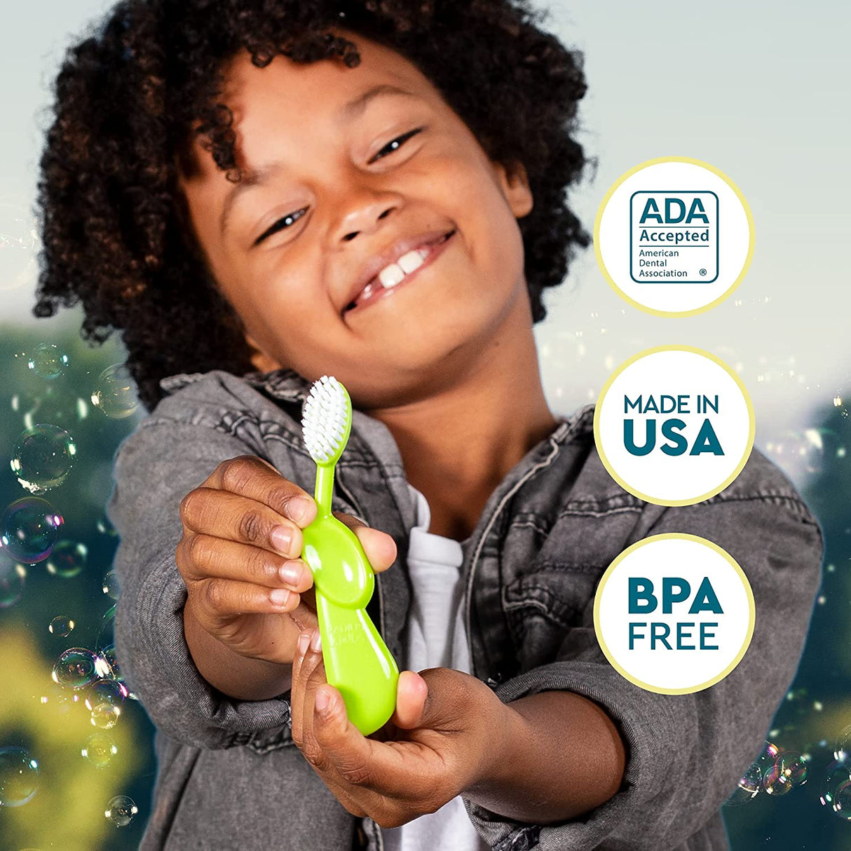 Right Hand Kids Toothbrush, Age 6 years + Toothbrush RADIUS