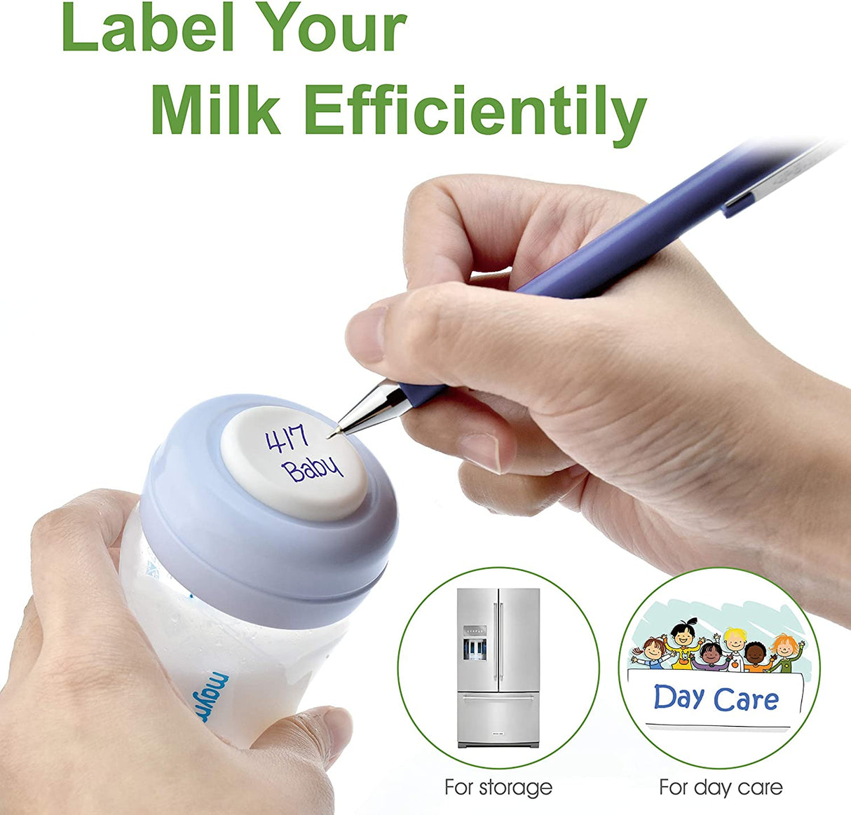 Screw Lids Aka Travel Caps with Rewritable Sealing Disc Adapters & Extras Maymom