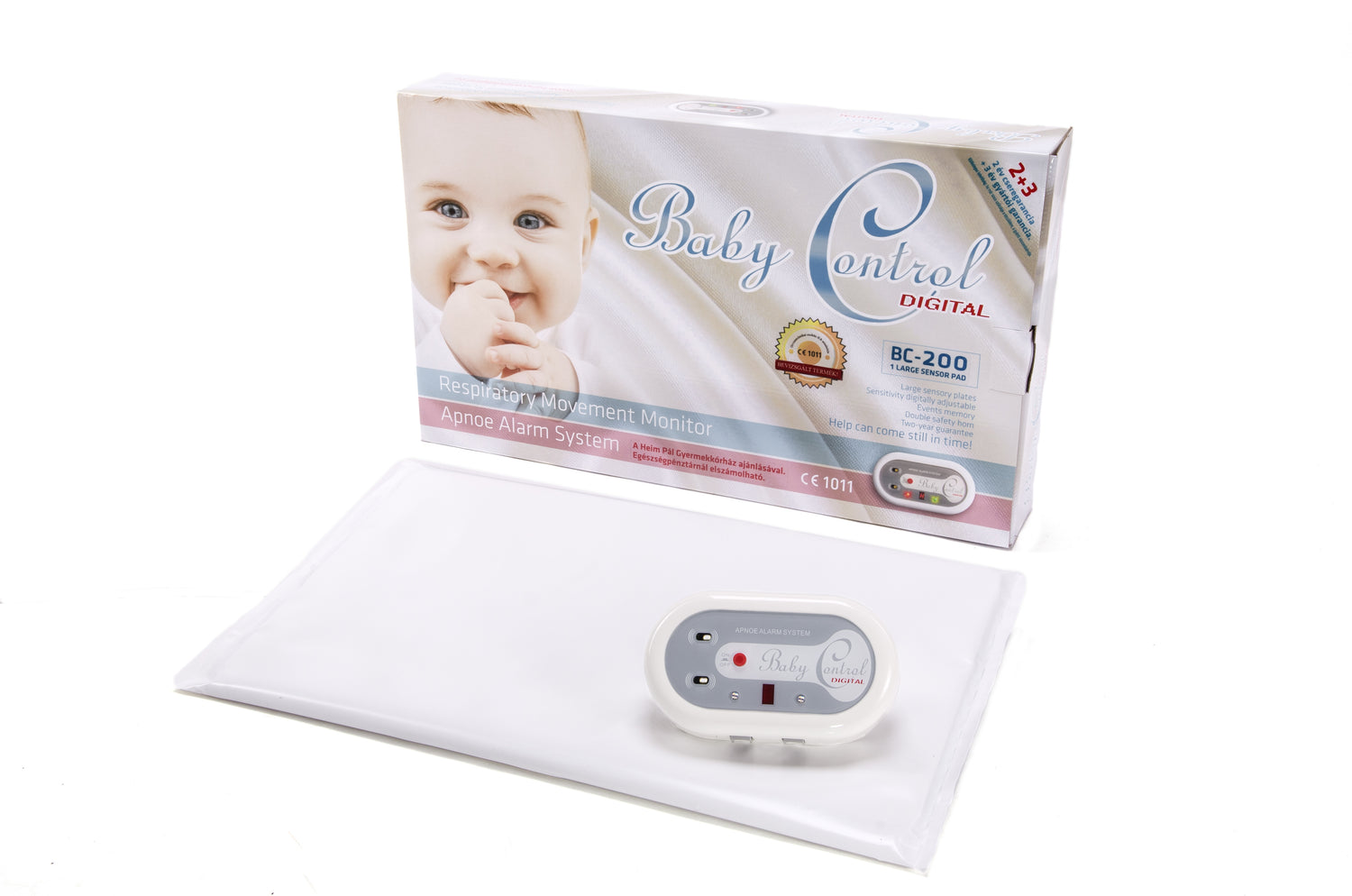 Baby Control Digital Breathing Monitor with Digitally Adjustable Sensitivity Baby Breathing Monitors Baby Control