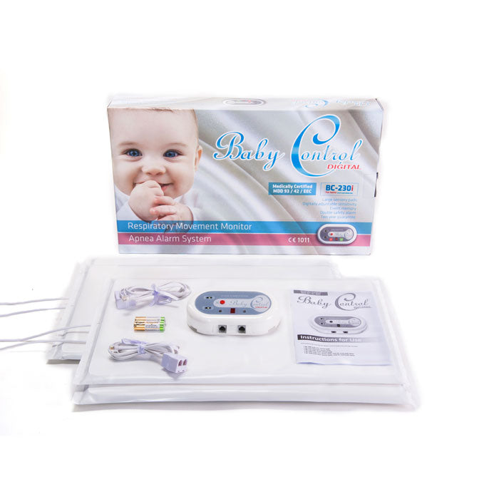 Baby Control Digital Breathing Monitor with Digitally Adjustable Sensitivity Baby Breathing Monitors Baby Control