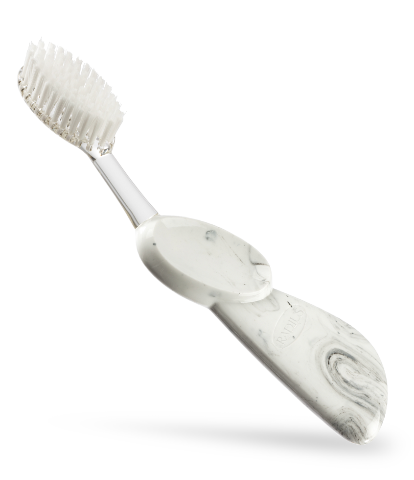 The Big Brush™ with Replaceable Head - Right Hand Toothbrush Radius Marble  