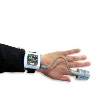 Wrist Watch Finger Pulse Oximeter CMS50F + Data Storage + Software Pulse Oximeters Ana Wiz