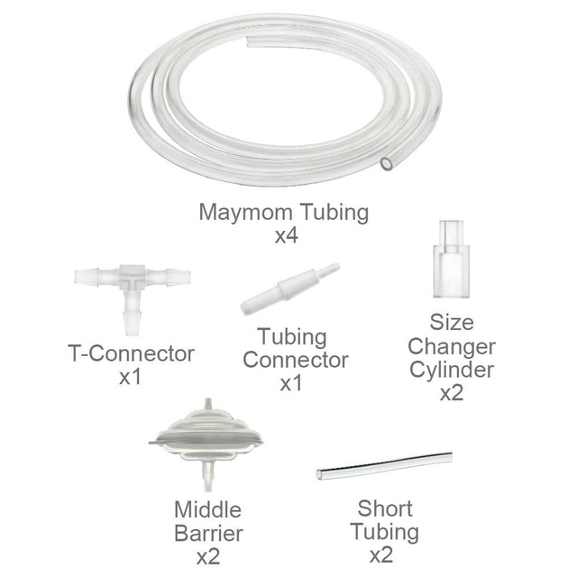Tubing Kit for Freemie Cups to Connect to Medela Freestyle Pump Tubing & Connectors Maymom