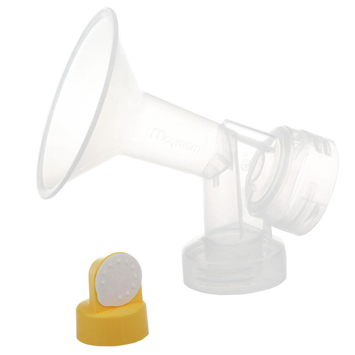 One-Piece Breastshield w/ Valve and Membrane for Medela Breast Pumps Shields & Inserts Maymom