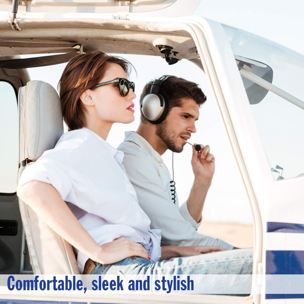 Flightguard Airplane Pressure Relief Ear Plugs Earplugs Mack's