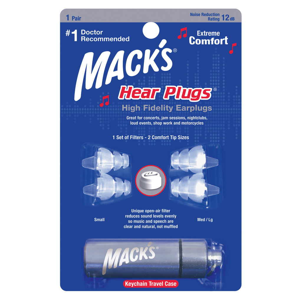 Mack's - Hear Plugs High Fidelity Ear Plugs Earplugs Mack's   