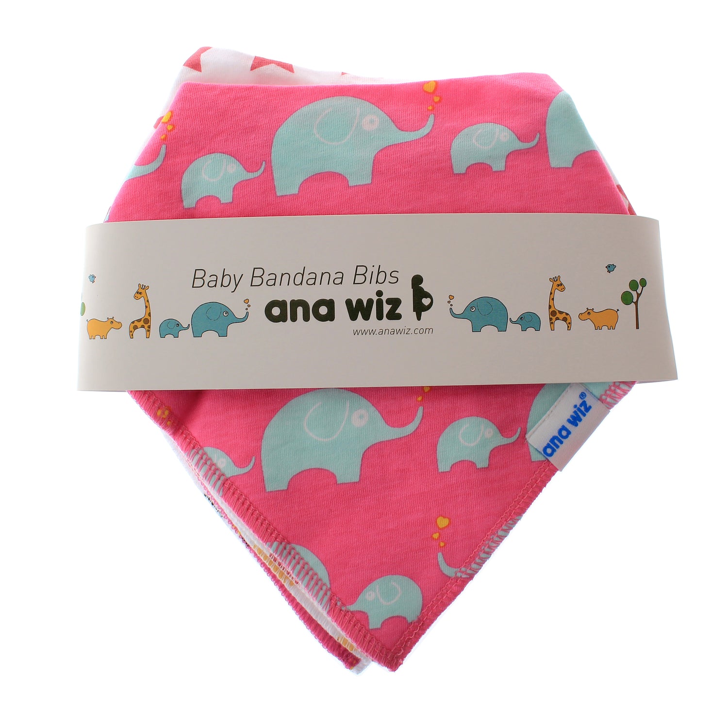 Baby Bandana Bibs (Pack of 5) Baby Bandana Bibs Ana Wiz