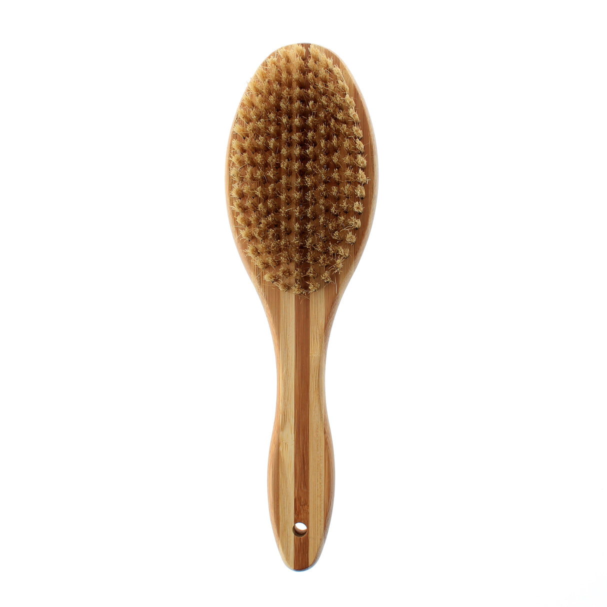 Double Sided Pin & Bristle Bamboo Brush for Dog Grooming Brush Pet Wiz