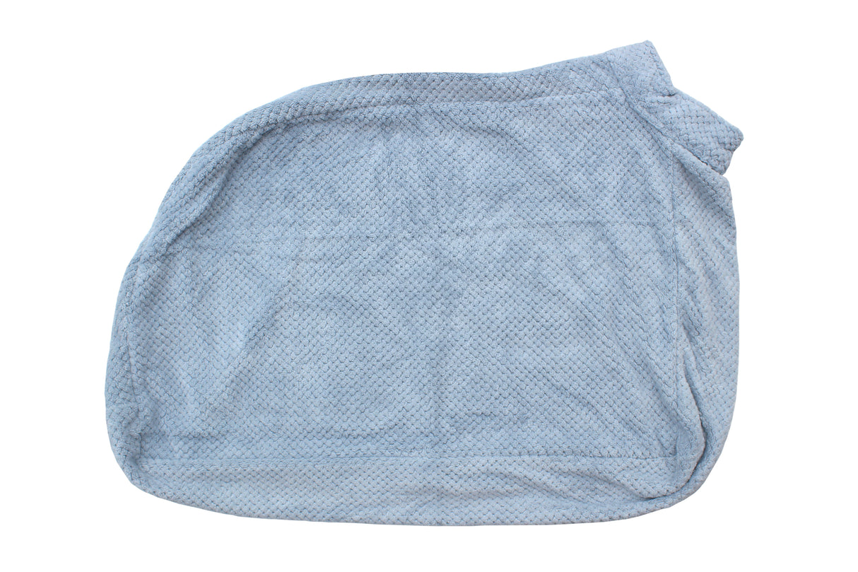 Premium Microfibre Dog Drying Bag | Super Absorbent & Fast Drying Bathrobe Towel Dog Apparel Pet Wiz Extra Small Sky Blue