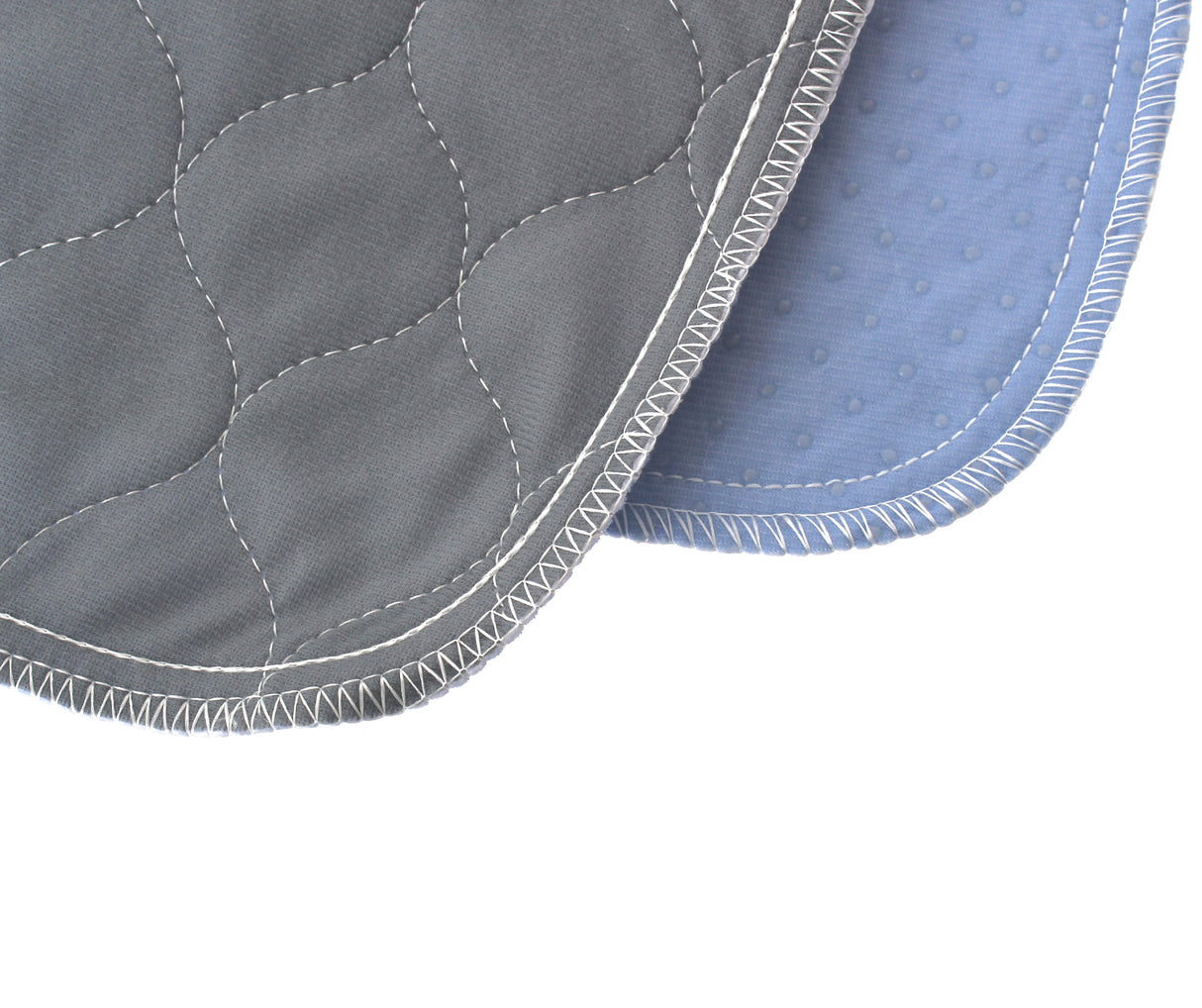 Two Pack of Large Reusable, Washable, Pet Pads in Grey (60cm x 90cm) Pet Wiz
