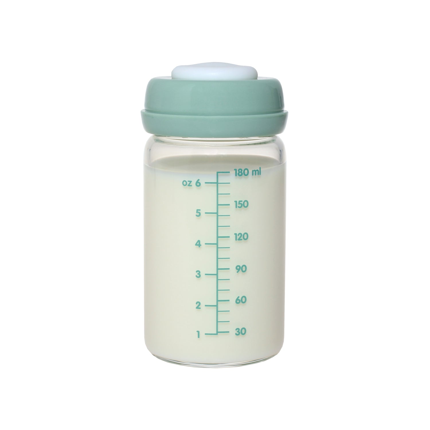 Premium Glass Breastmilk Storage Bottles, Pack of Four, 180ml Milk Storage Ana Baby